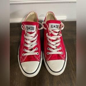 Converse Red Sneakers